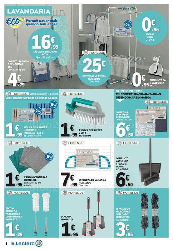Antevisão Folheto E-LECLERC Bazar Promoções de 22 outubro a 4 novembro